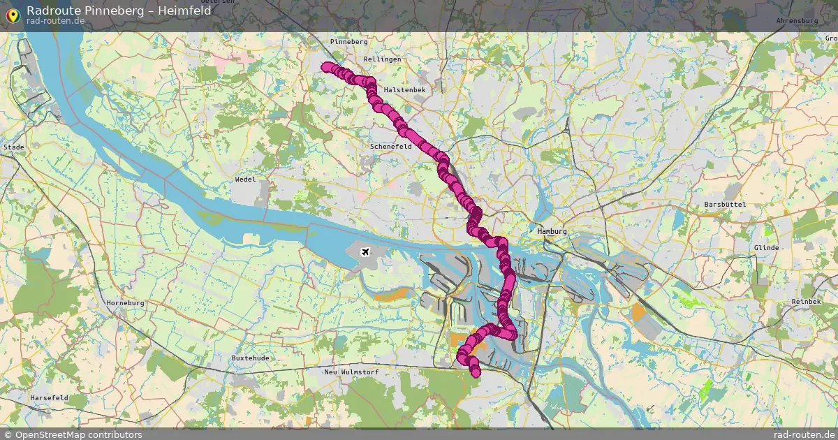 Radtour Pinneberg – Heimfeld