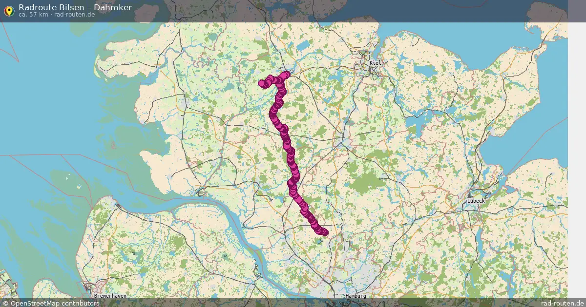 Radtour Bilsen – Quarnbek