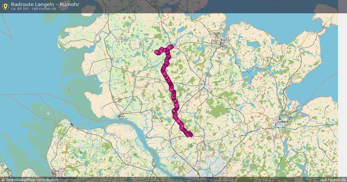 Radtour Langeln – Rumohr