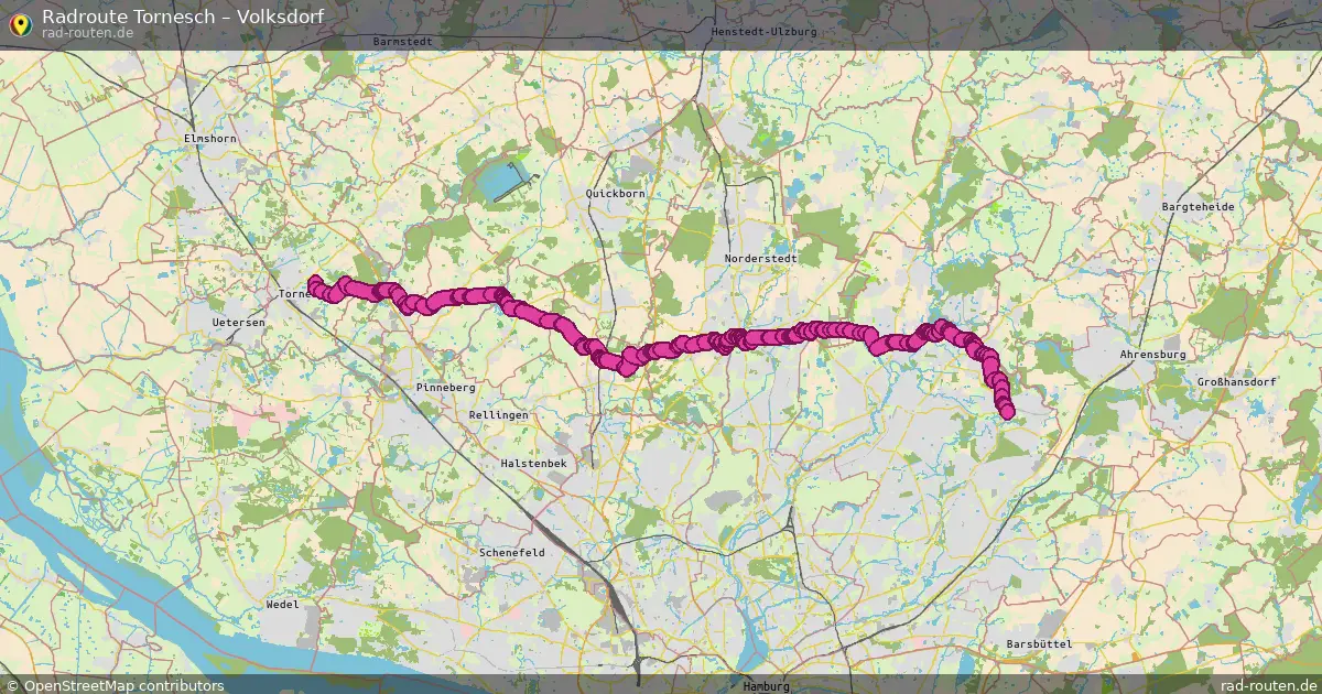 Radtour Tornesch – Volksdorf