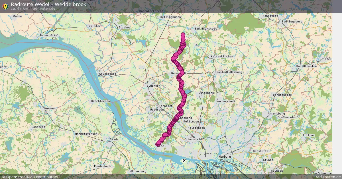 Radtour Wedel – Weddelbrook