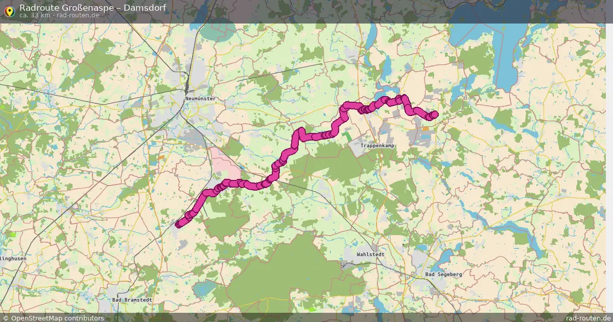 Radtour Großenaspe – Damsdorf
