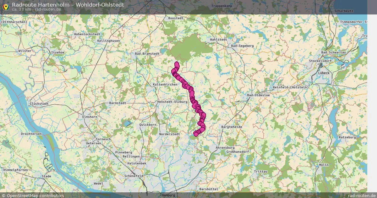 Radtour Hartenholm – Wohldorf-Ohlstedt
