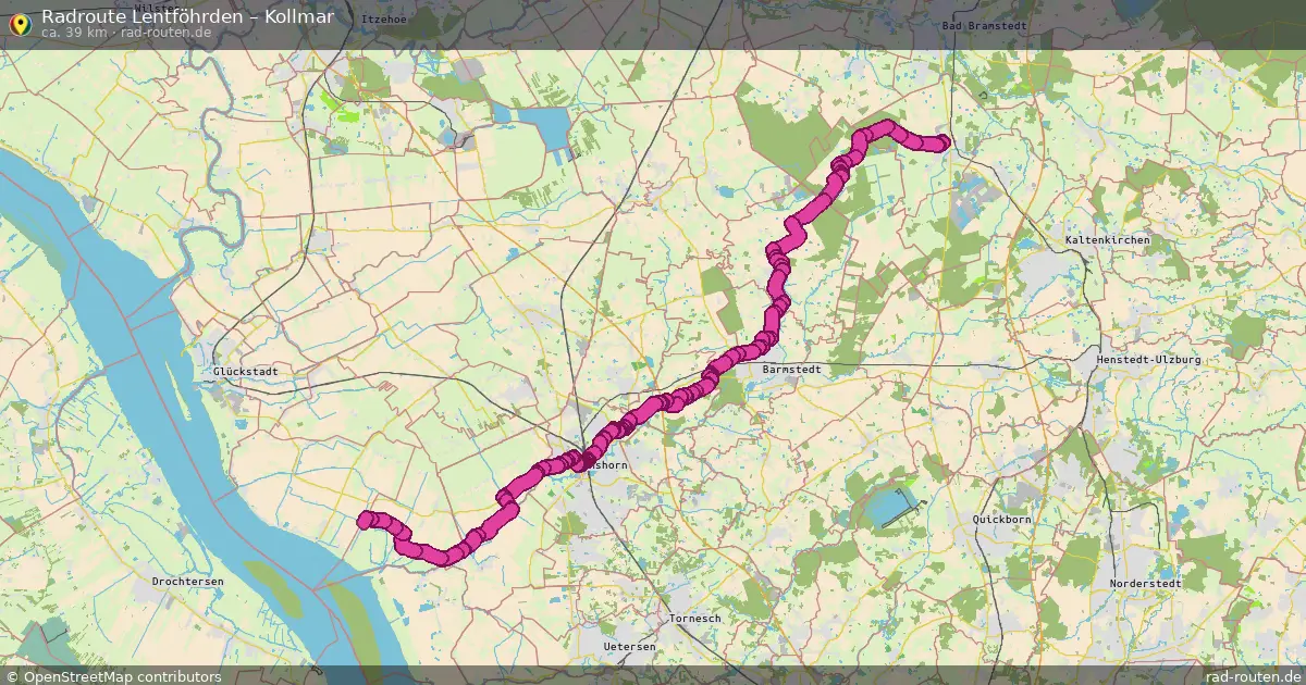Radtour Lentföhrden – Kollmar