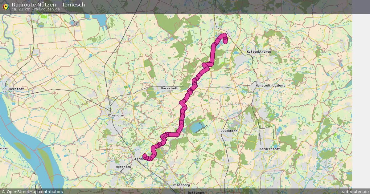 Radtour Nützen – Tornesch