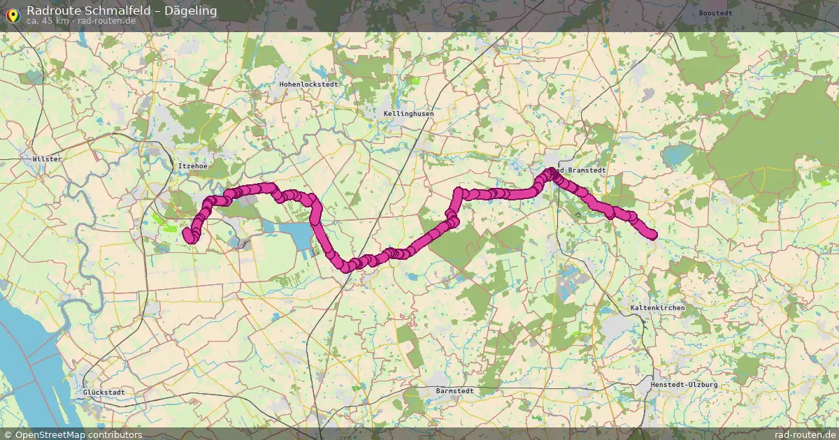 Radtour Schmalfeld – Dägeling