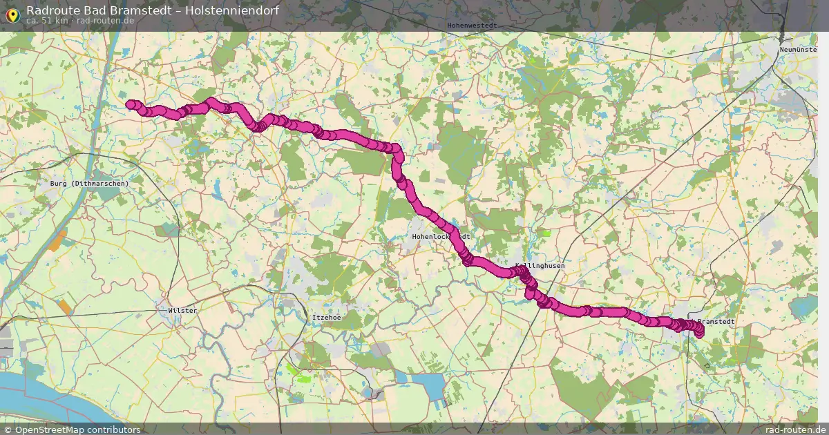 Radtour Bad Bramstedt – Holstenniendorf