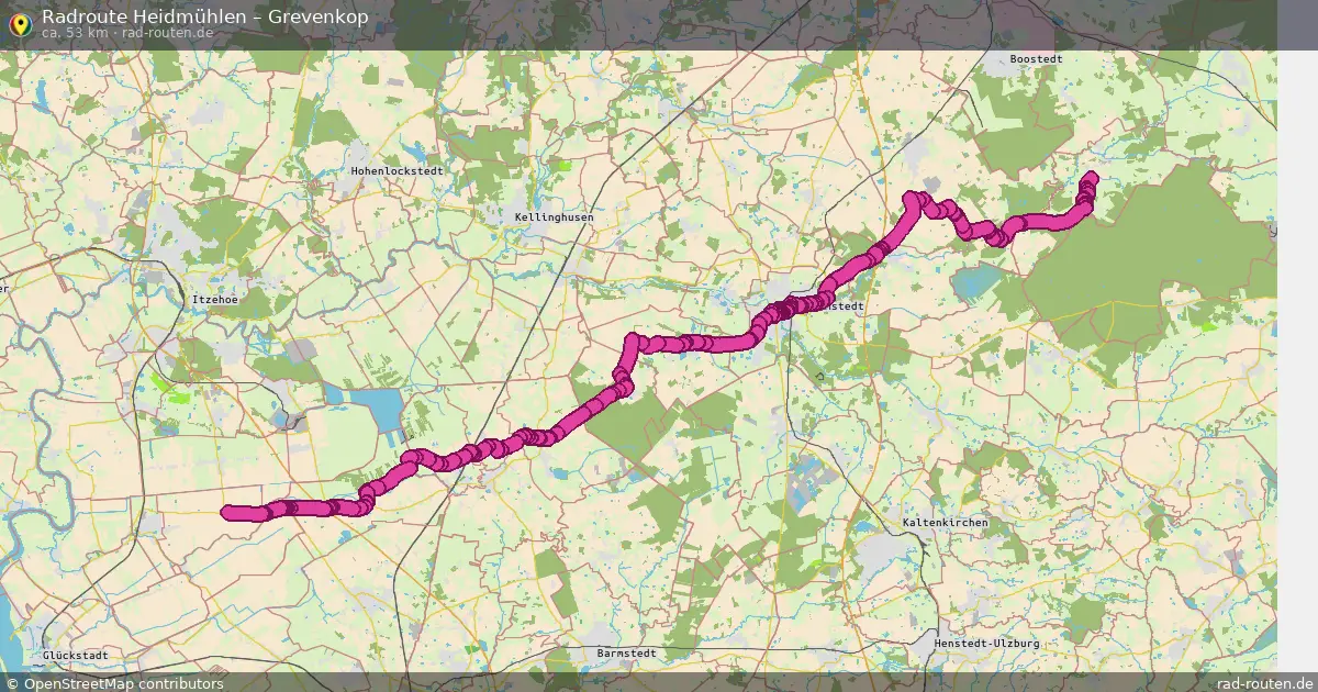 Radtour Heidmühlen – Grevenkop