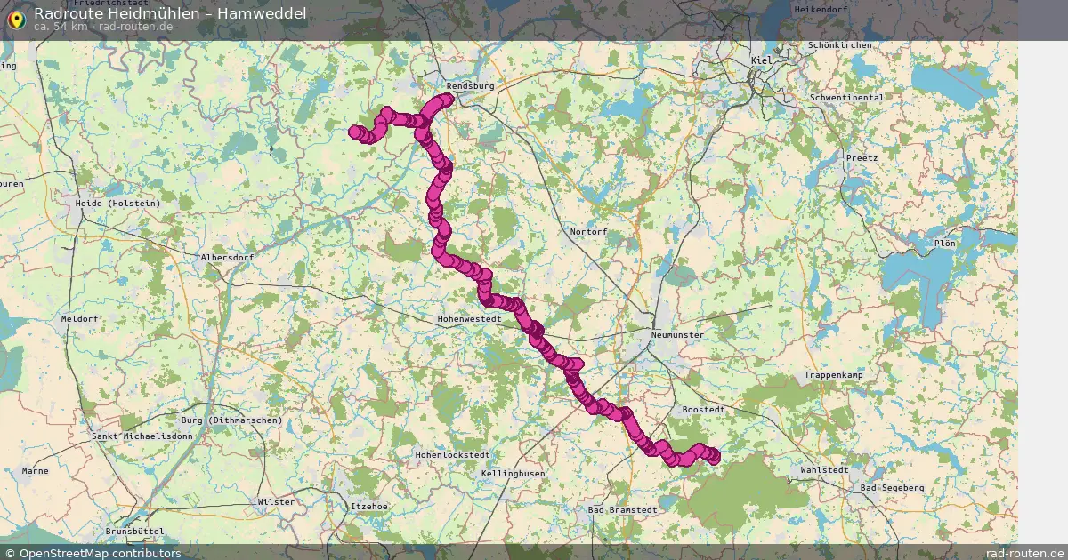 Radtour Heidmühlen – Osterby