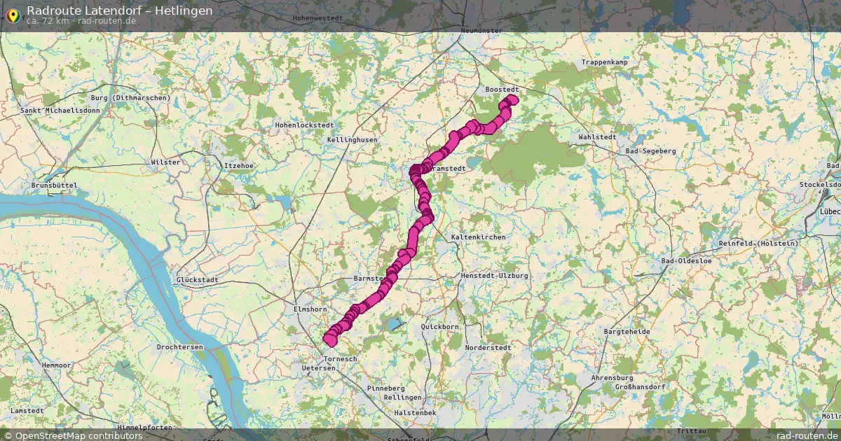 Radtour Latendorf – Hetlingen