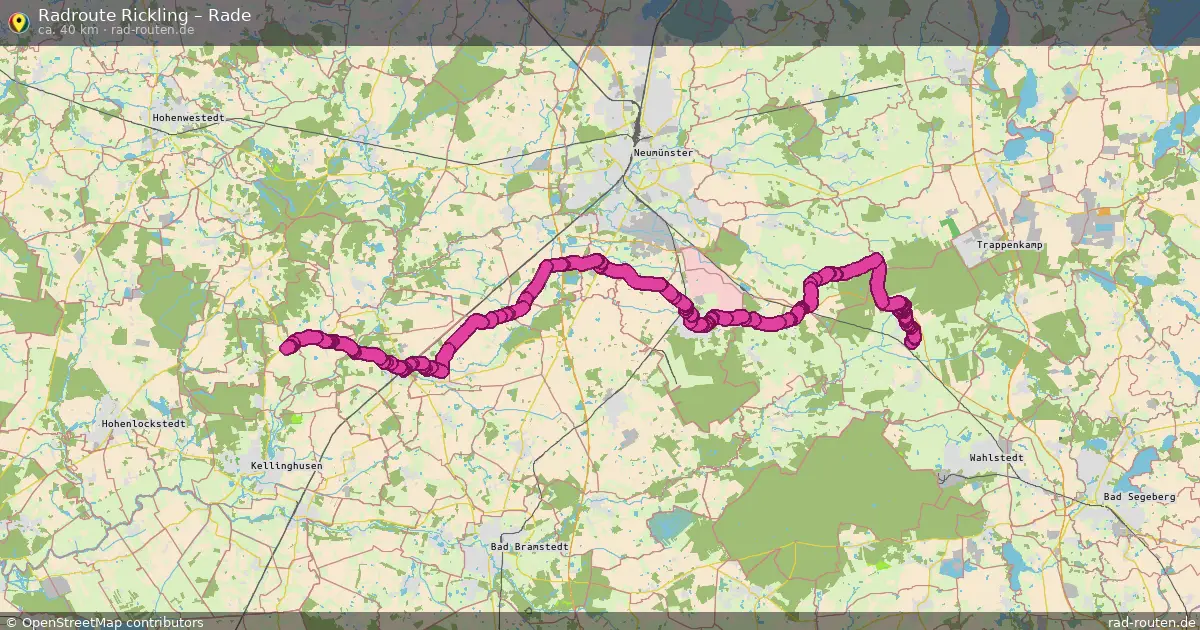 Radtour Rickling – Rade