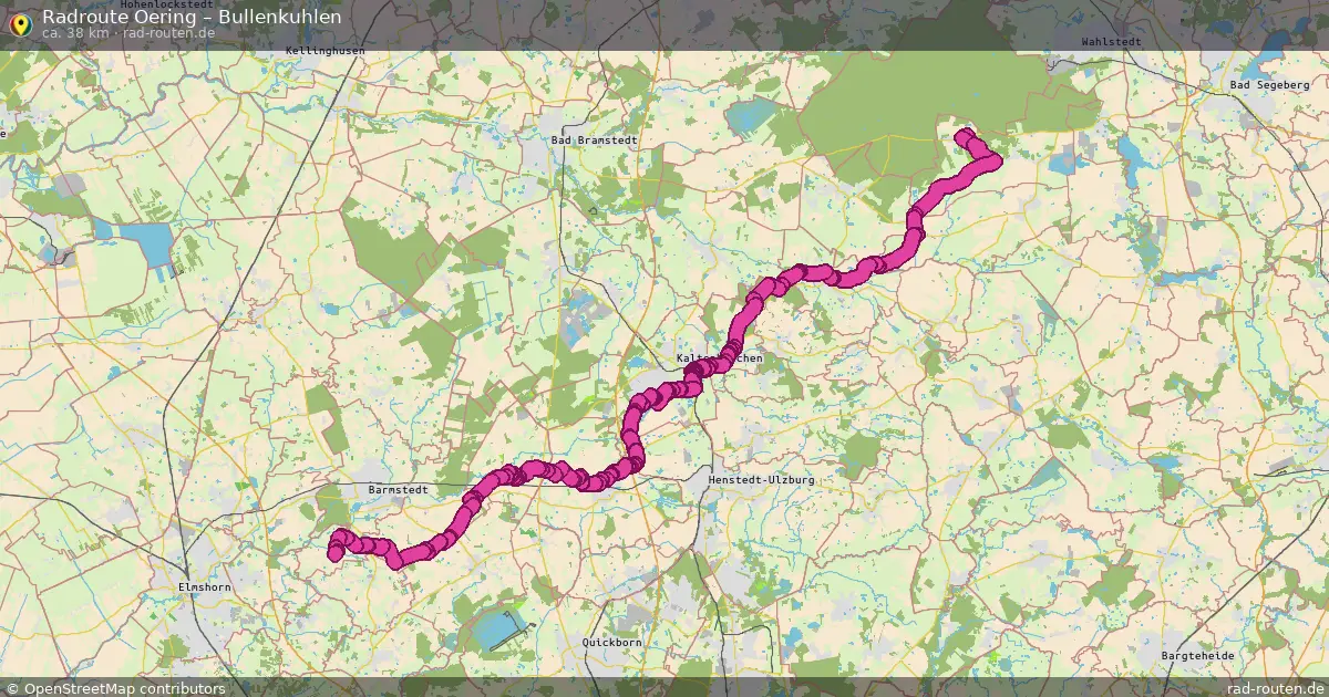 Radtour Oering – Bullenkuhlen
