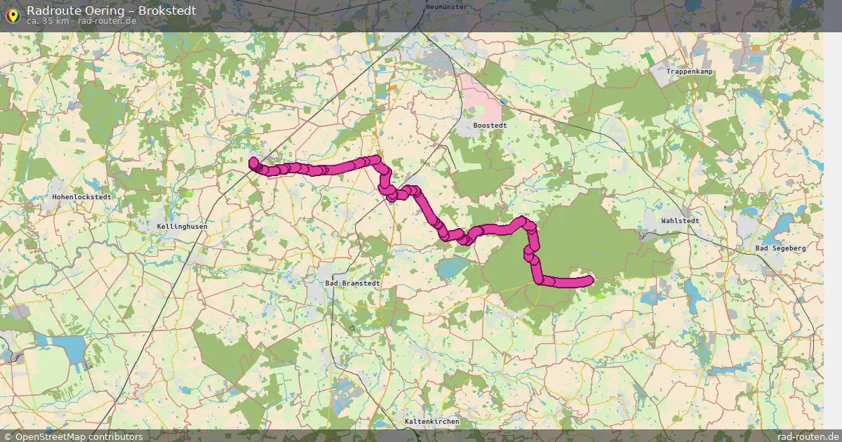 Radtour Oering – Brokstedt