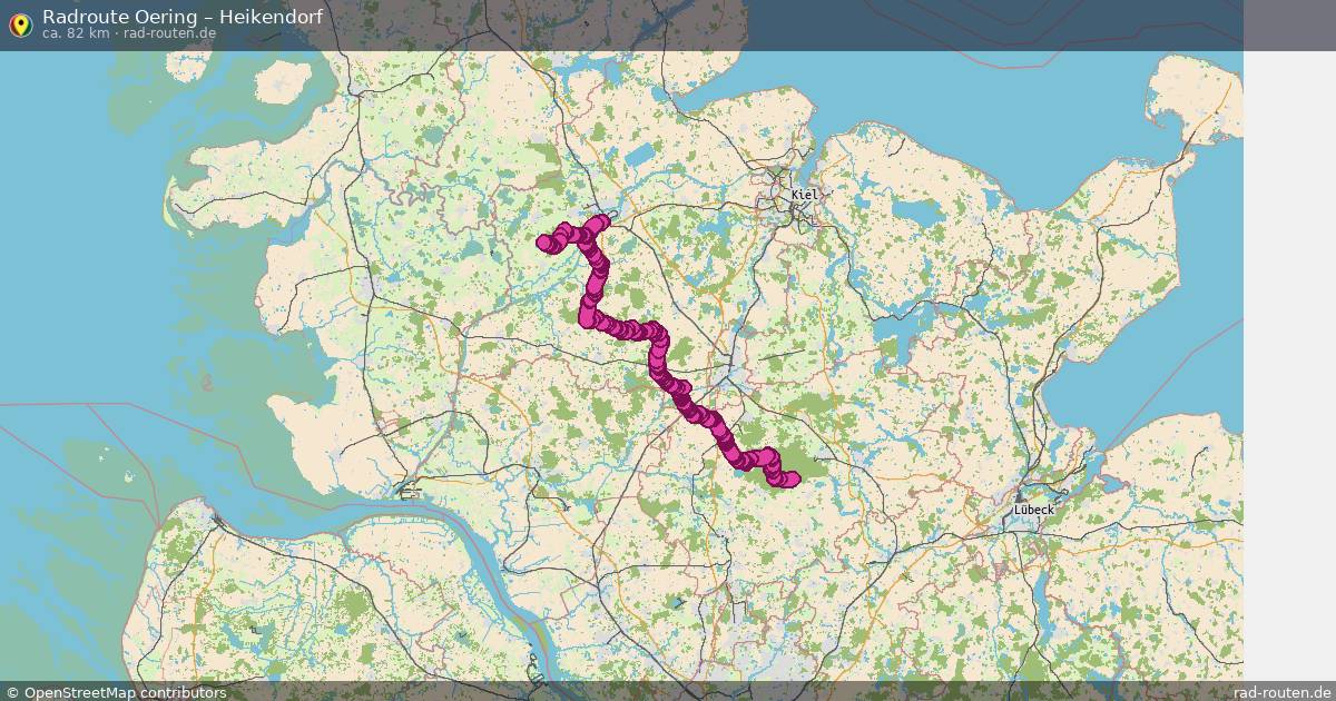 Fahrradroute Seth – Groß Boden