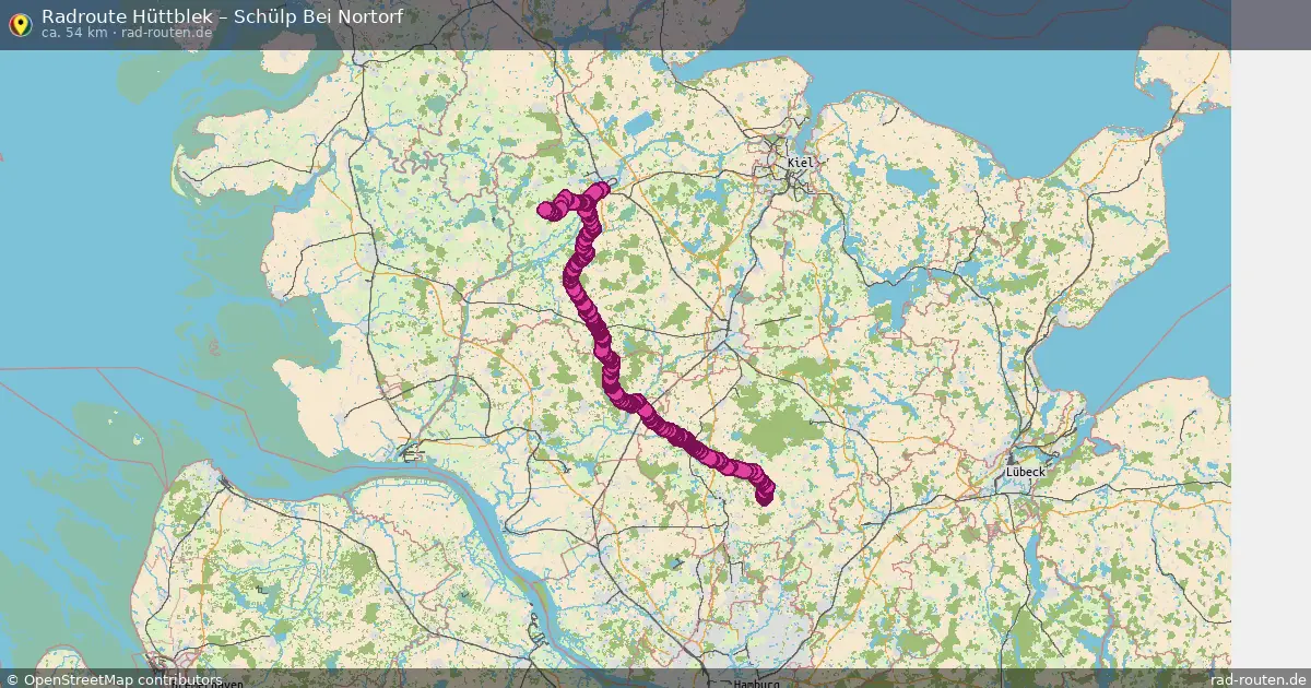 Radtour Hüttblek – Westensee