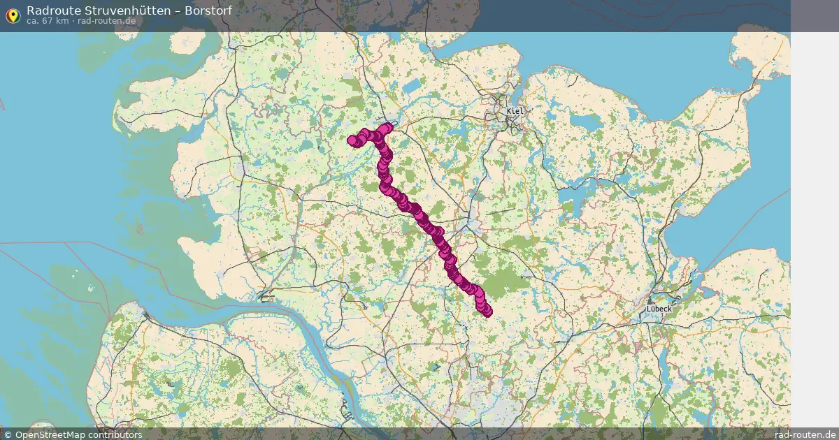 Radtour Struvenhütten – Strande