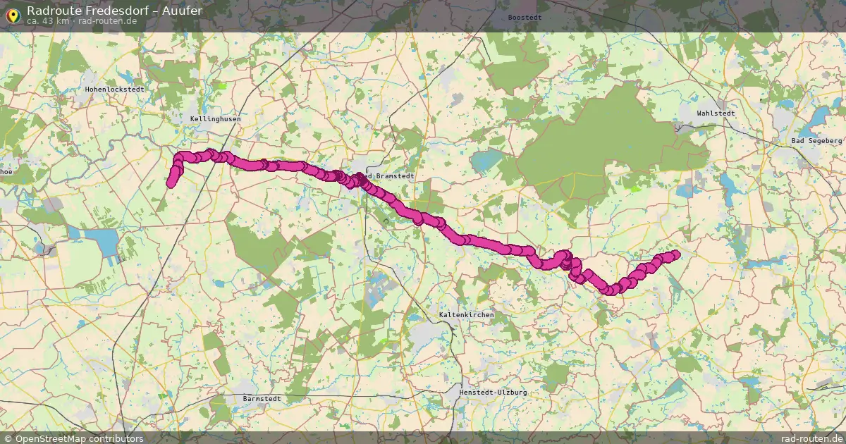Radtour Fredesdorf – Auufer