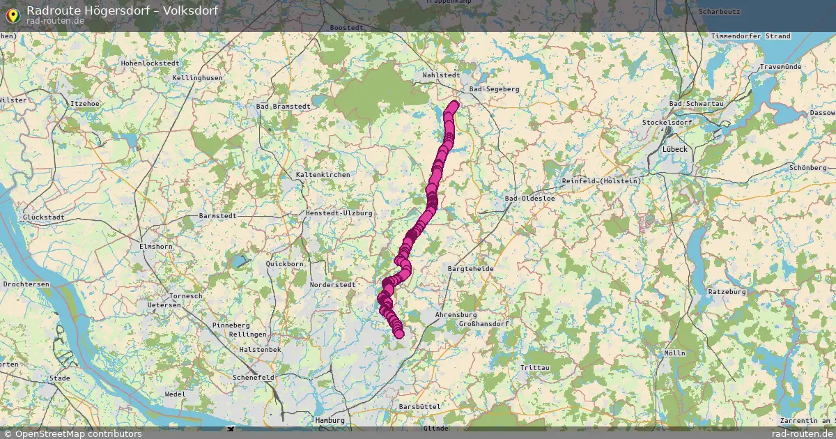 Radtour Högersdorf – Volksdorf