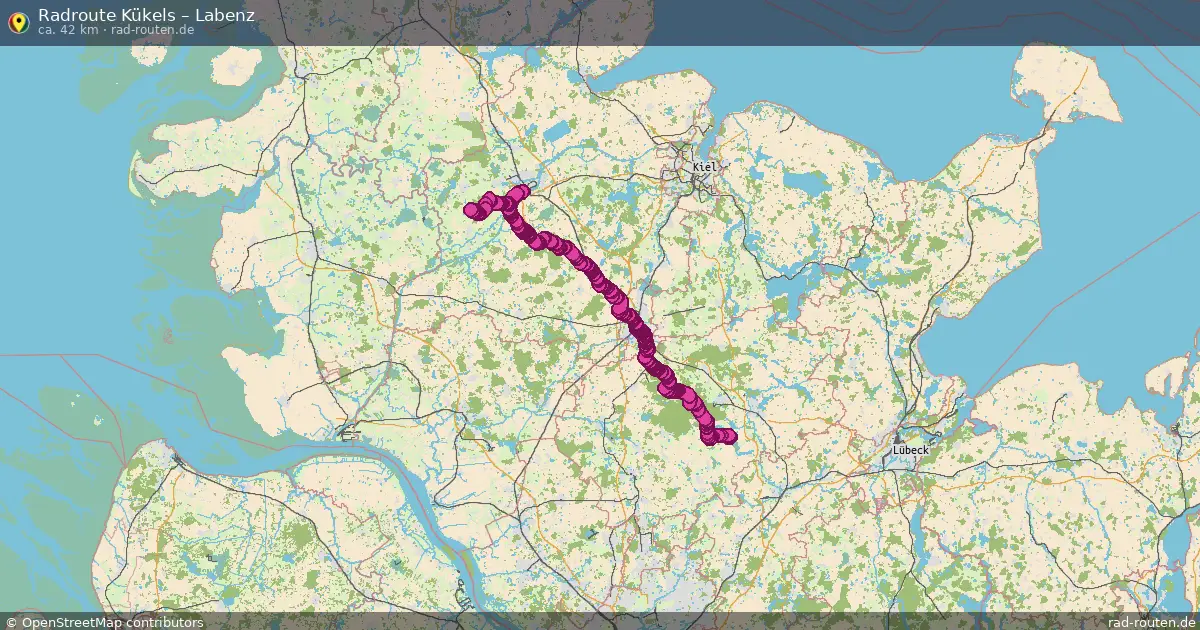 Radtour Kükels – Martensrade