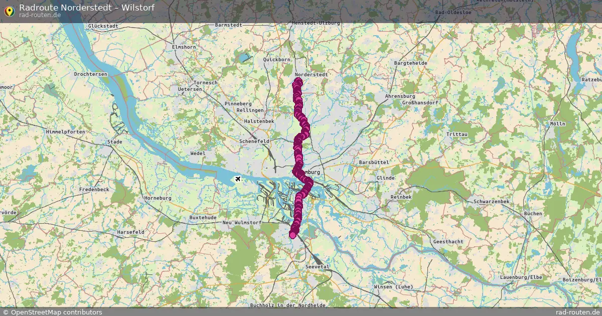 Radtour Norderstedt – Wilstorf