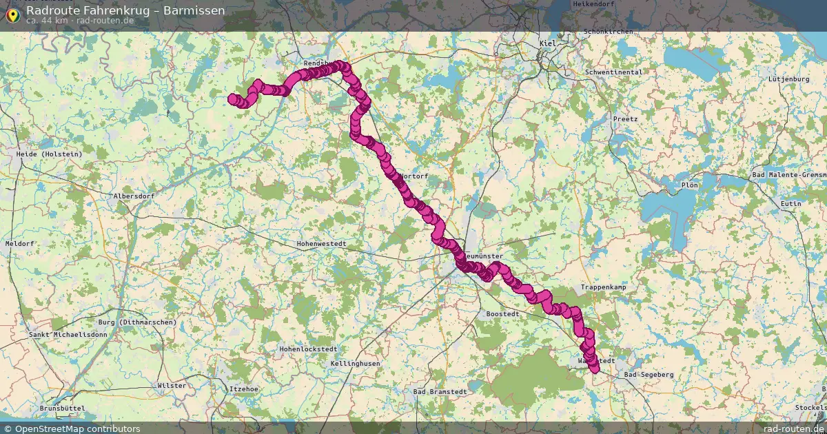 Radtour Fahrenkrug – Barmissen