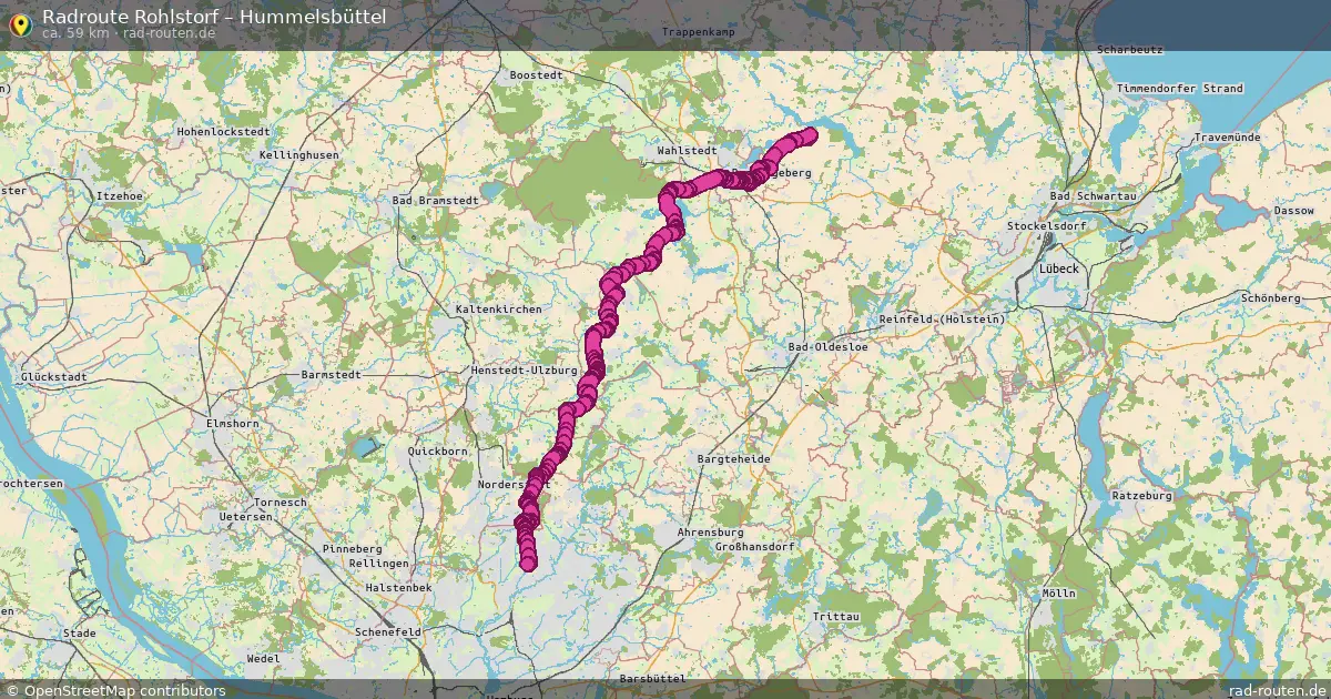 Radtour Rohlstorf – Hummelsbüttel