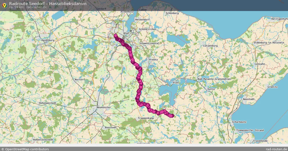 Radtour Seedorf – Hasseldieksdamm