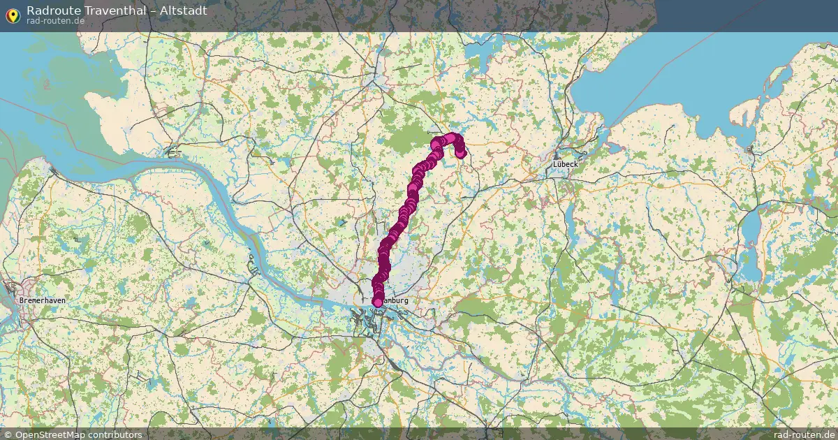 Radtour Traventhal – Altstadt