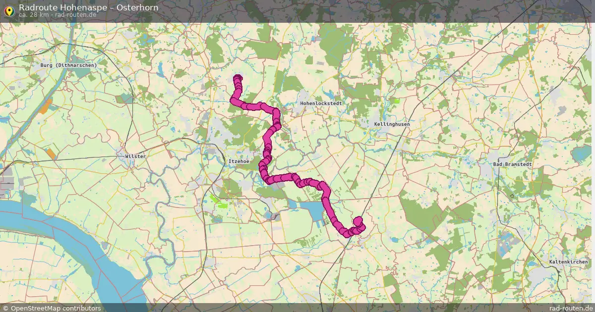 Radtour Hohenaspe – Osterhorn