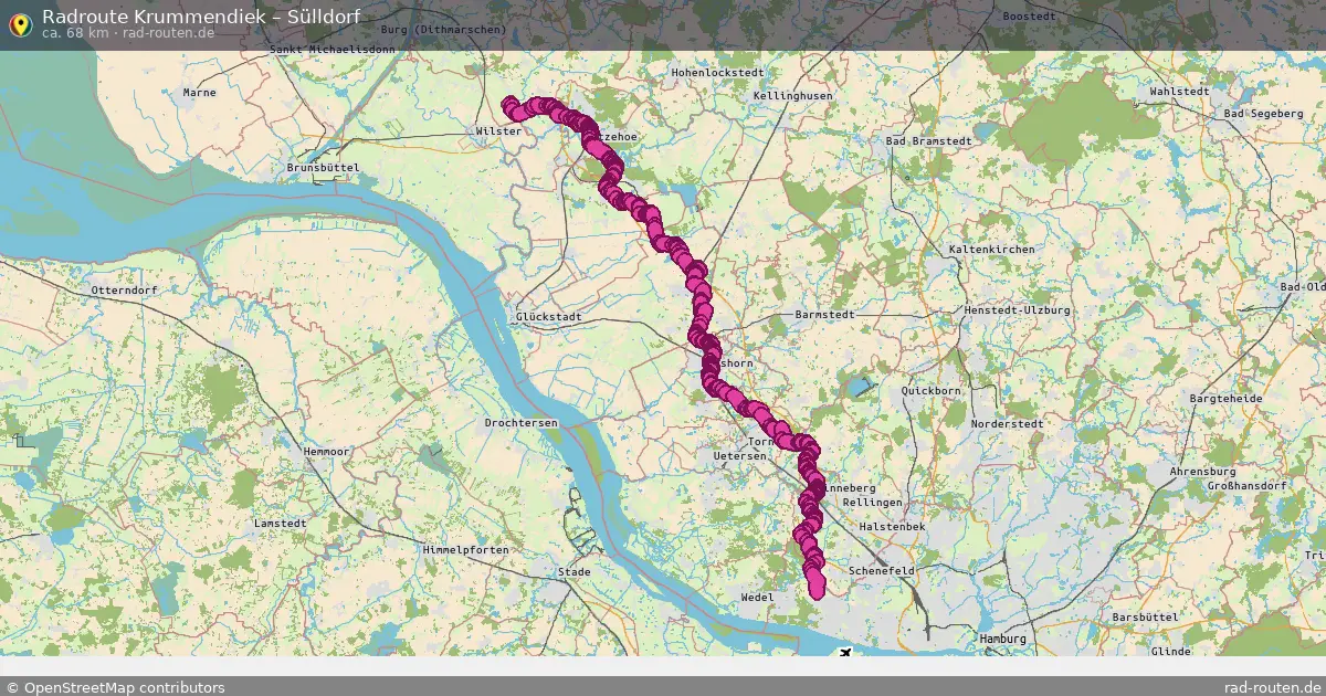 Radtour Krummendiek – Sülldorf