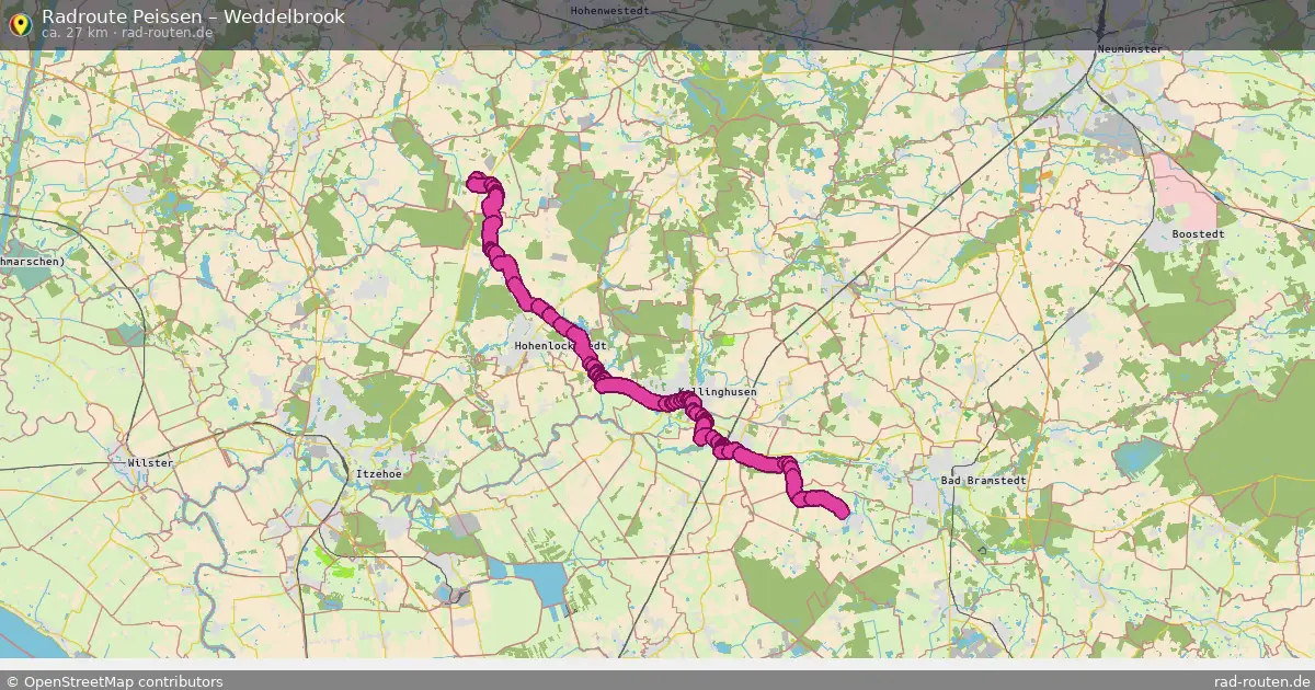 Radtour Peissen – Weddelbrook