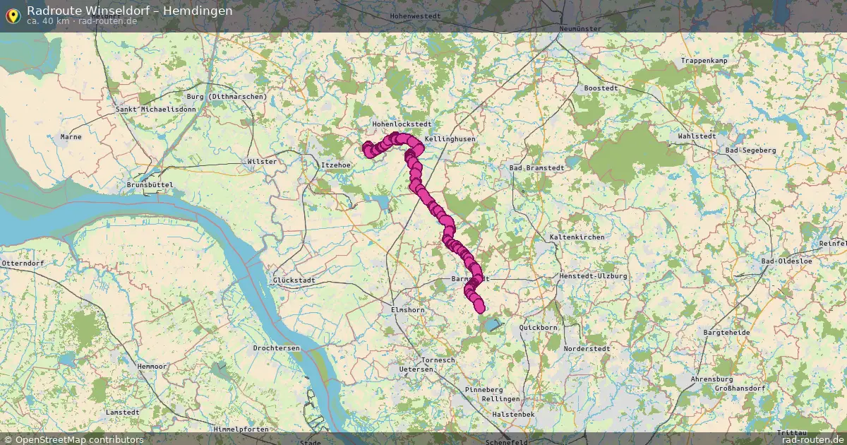 Radtour Winseldorf – Hemdingen
