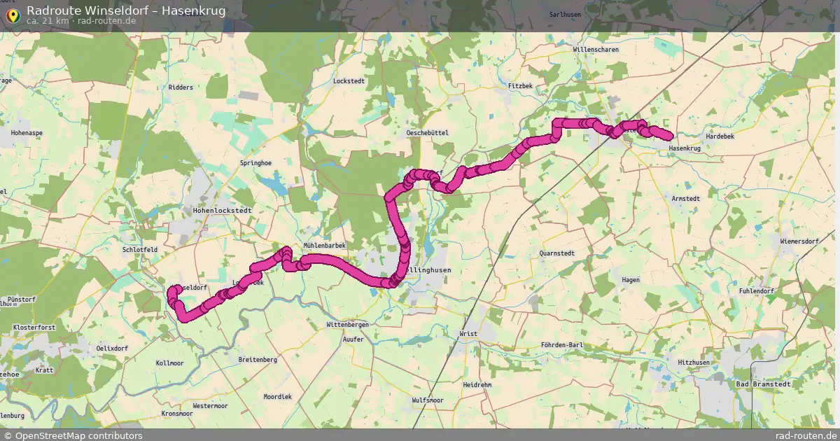 Radtour Winseldorf – Hasenkrug