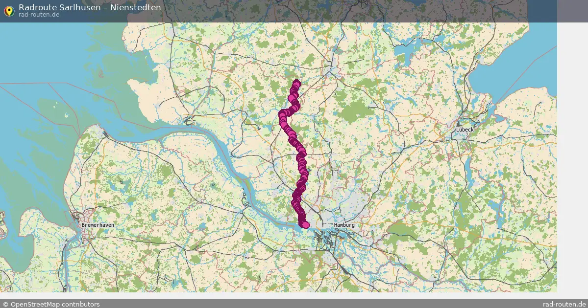 Radtour Sarlhusen – Nienstedten