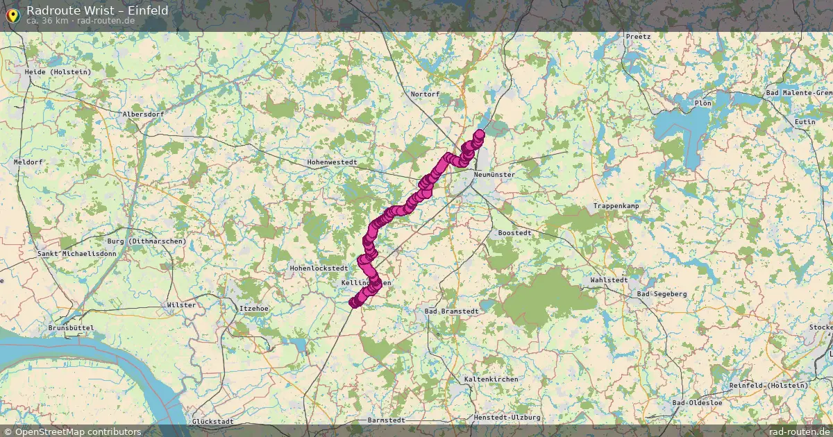Radtour Wrist – Einfeld