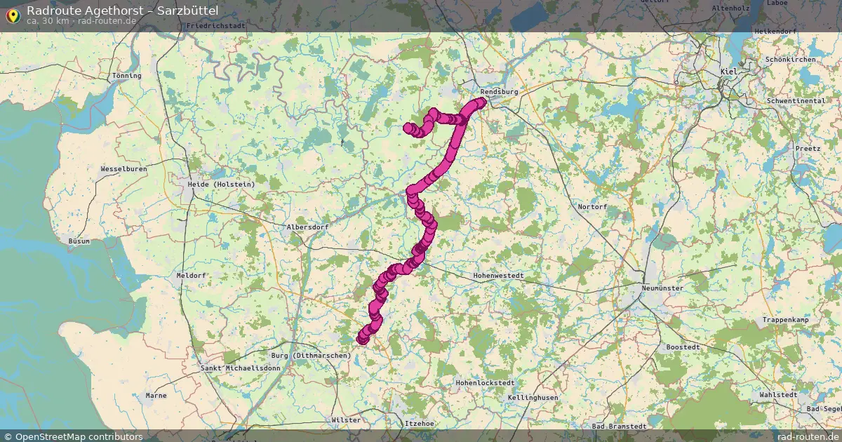 Radtour Agethorst – Bargstedt