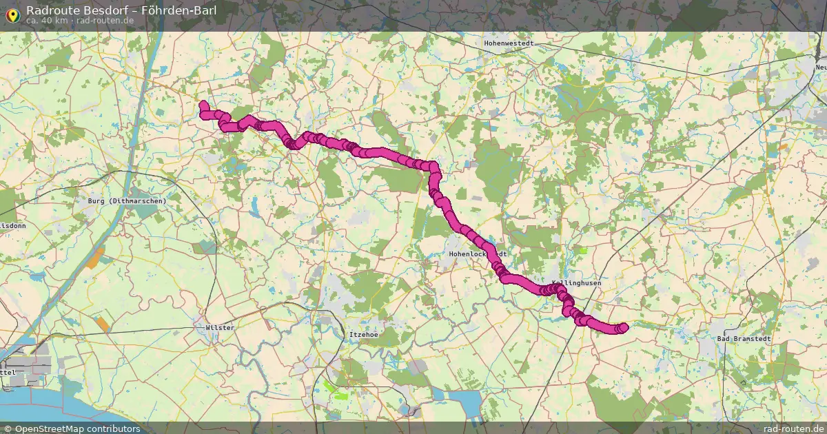 Radtour Besdorf – Föhrden-Barl