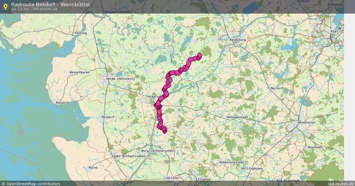 Radtour Besdorf – Hollingstedt