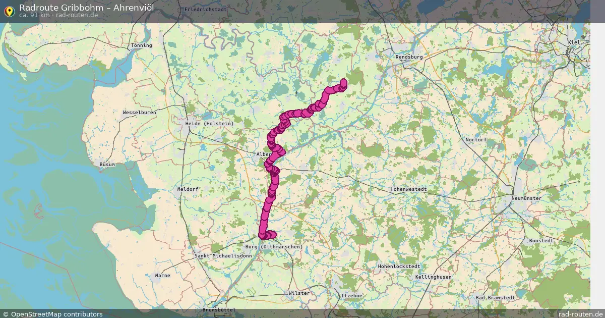 Radtour Gribbohm – Bunsoh