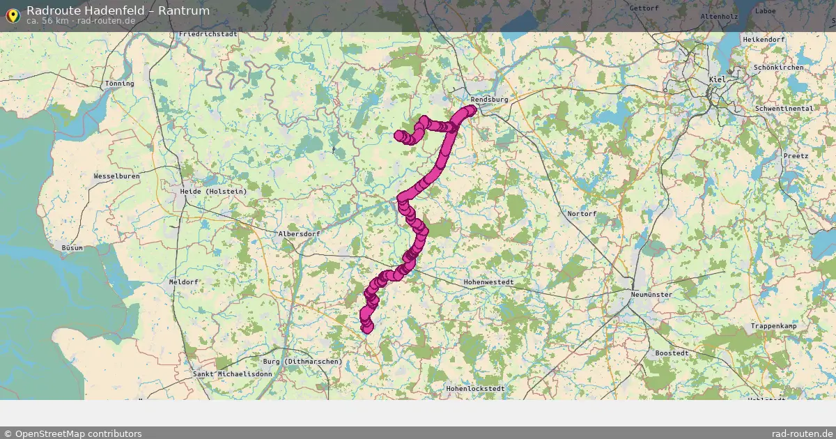 Radtour Hadenfeld – Friedrichstadt