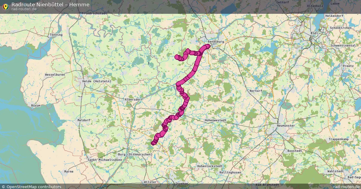 Radtour Nienbüttel – Hemme