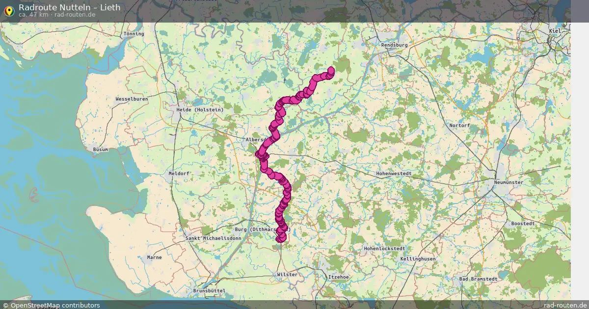 Radtour Nutteln – Nienborstel