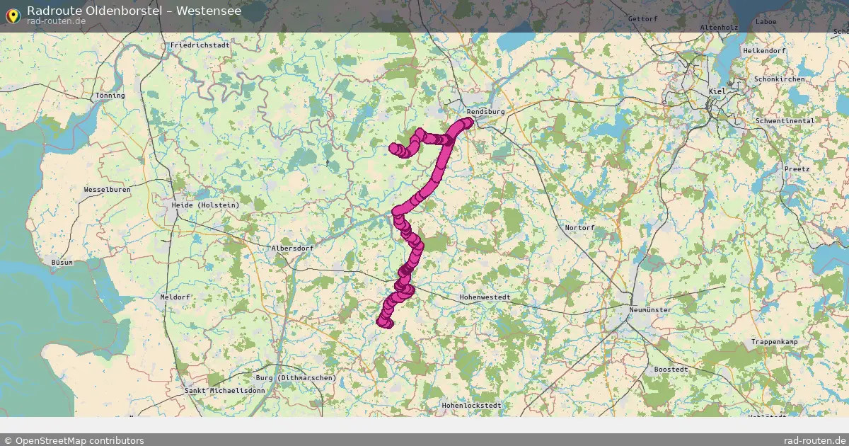 Radtour Oldenborstel – Südermarsch