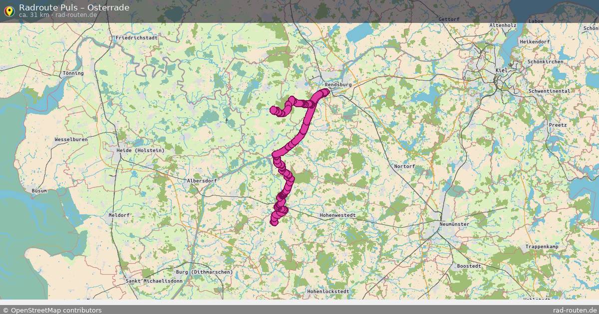 Fahrradroute Puls – Hemme