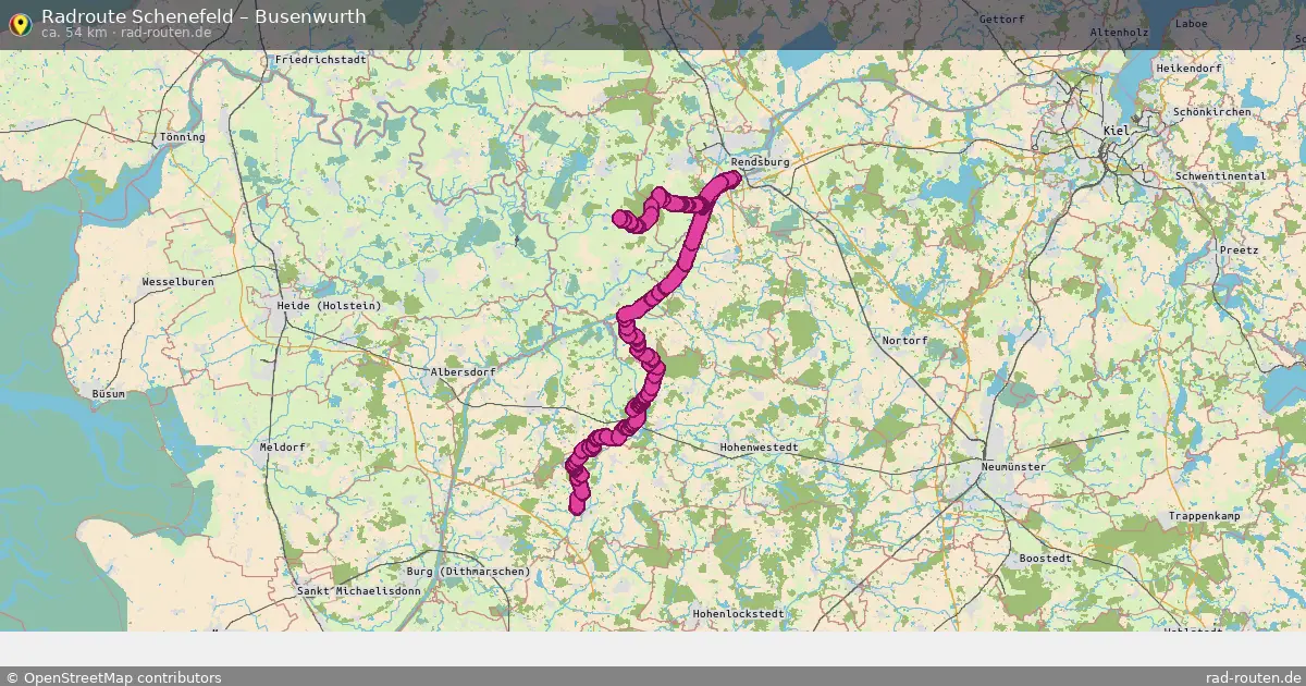 Radtour Schenefeld – Gokels
