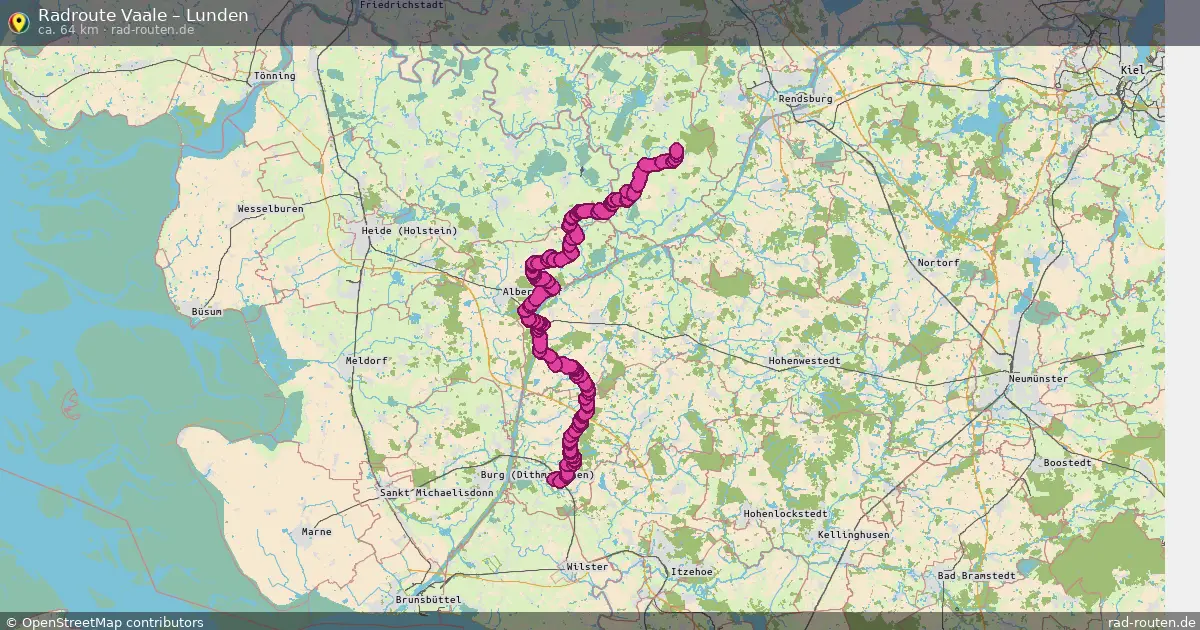 Radtour Vaale – Hamweddel