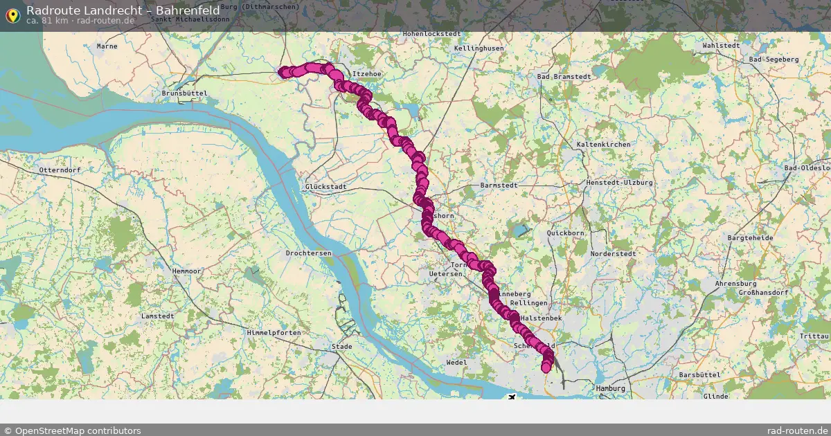 Radtour Landrecht – Bahrenfeld