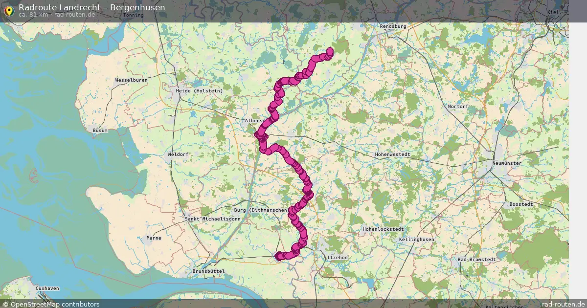 Radtour Landrecht – Bargenstedt