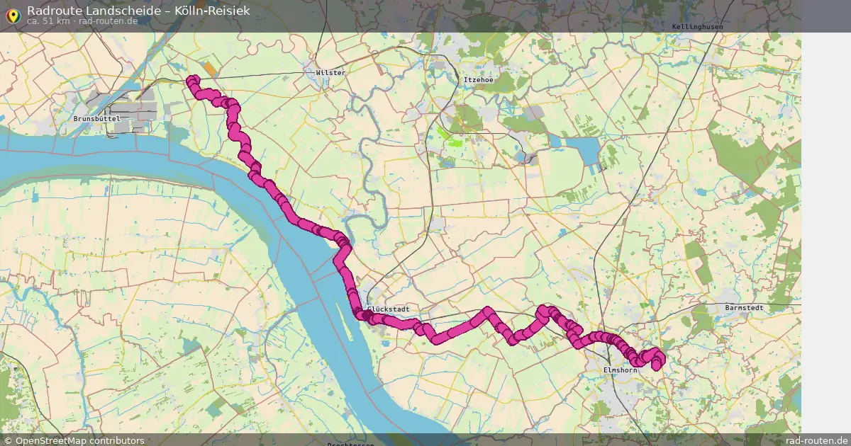 Radtour Landscheide – Kölln-Reisiek