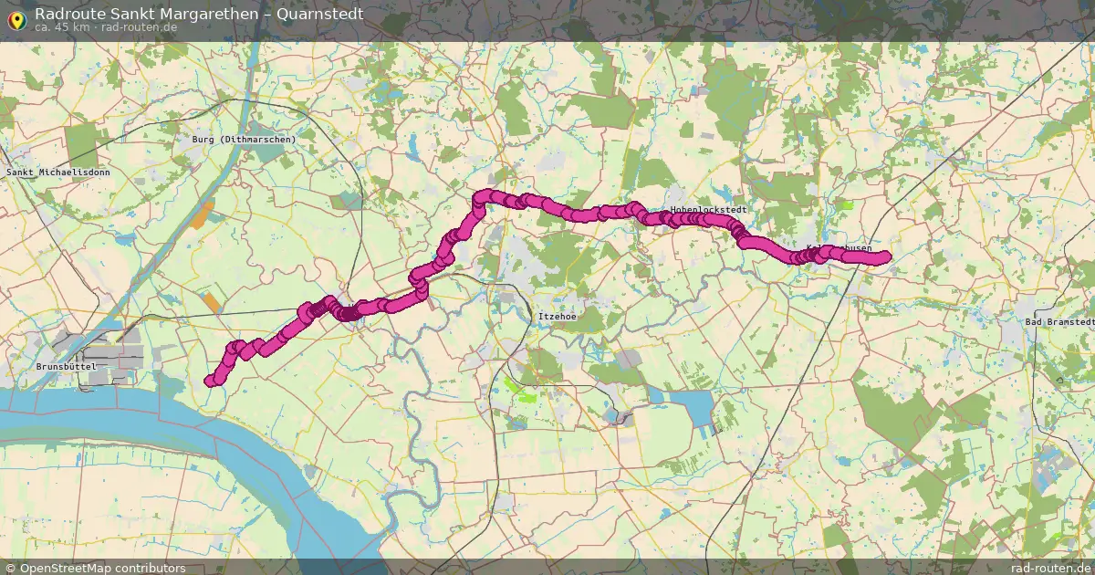 Radtour Sankt Margarethen – Quarnstedt